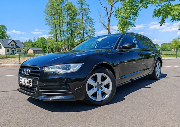 Audi A6 cena 52900 przebieg: 203400, rok produkcji 2012 z Myszków małe 742